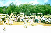 Saipan 1956 Collection, No. 94 People Watching Game